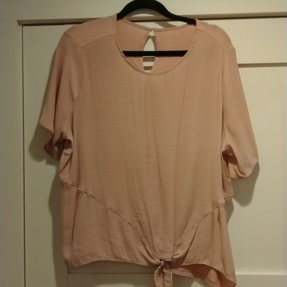 A New Day T-Shirt, Size: XL, Color: Dusty Pink